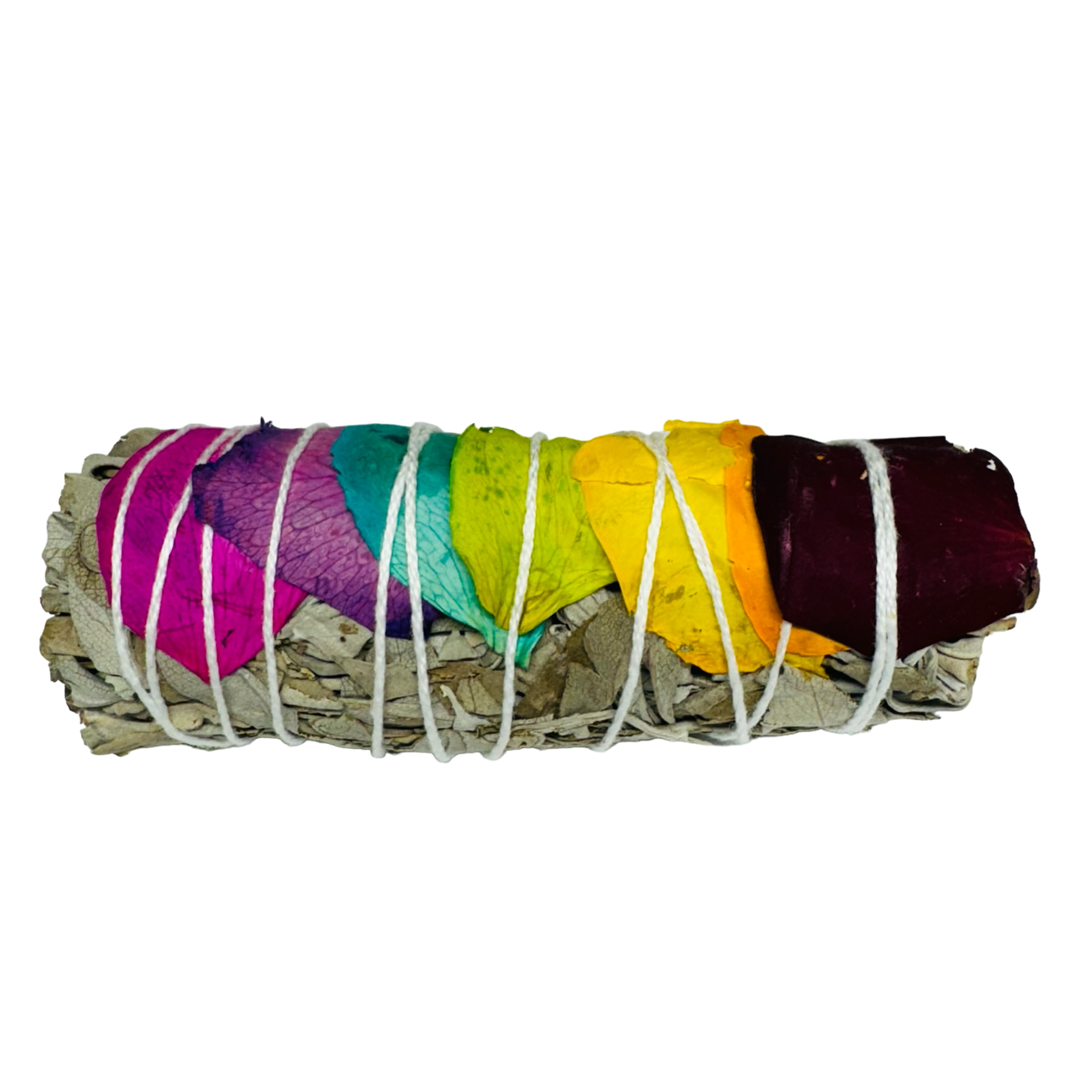 7 Chakras White Sage Smudge -(3 Pieces)