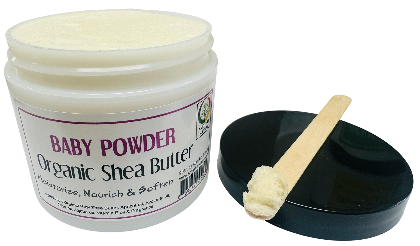 Baby Powder -Organic Shea Butter Whipped
