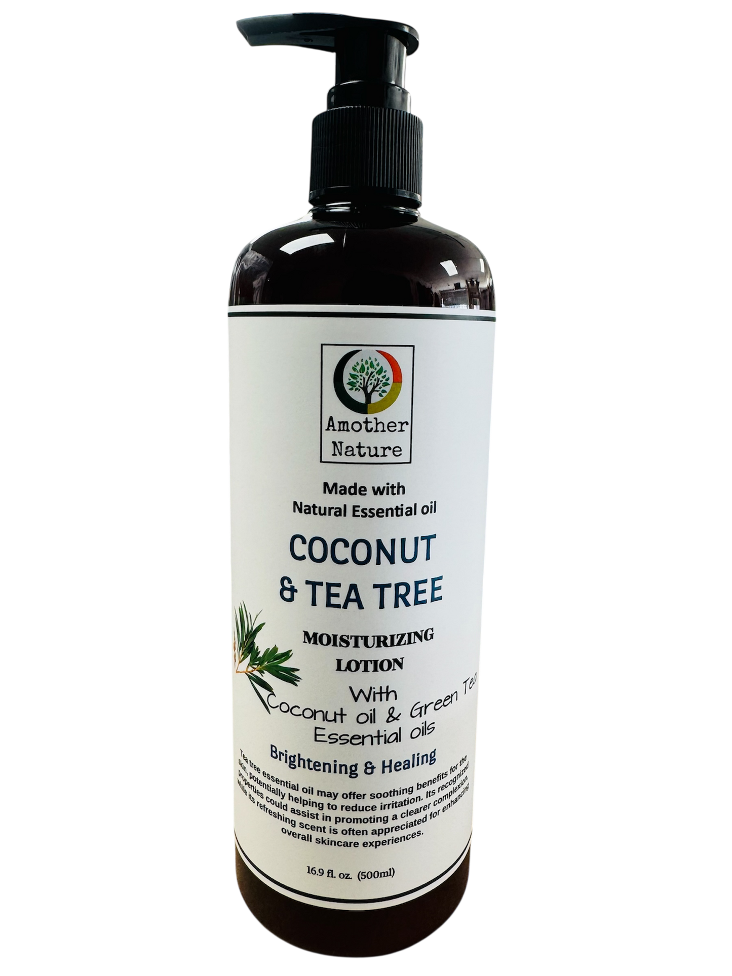 Coconut & Tea Tree -Body Lotion Infuse with Green Tea Essential oil