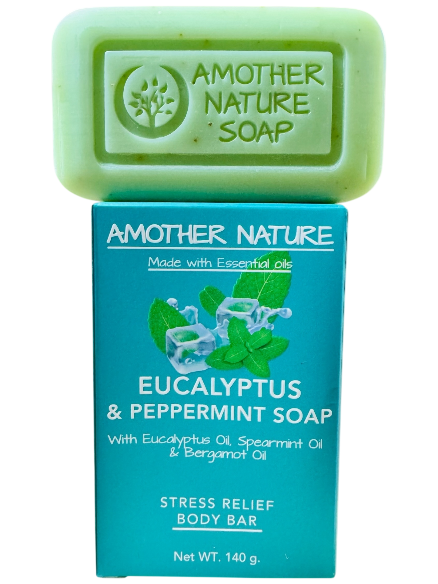 Eucalyptus & Peppermint Soap -Stress Relief Body Bar