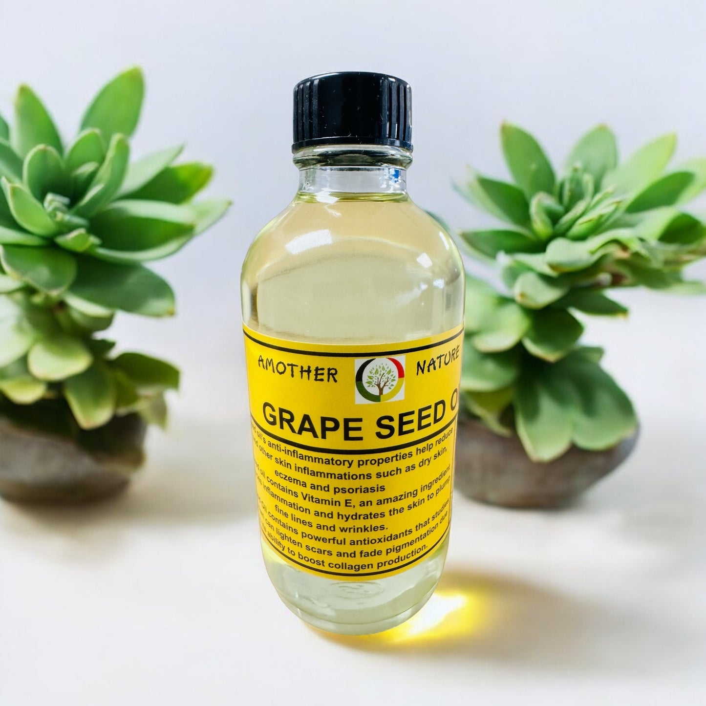 Pure Grape Seed Oil Natural- 4oz