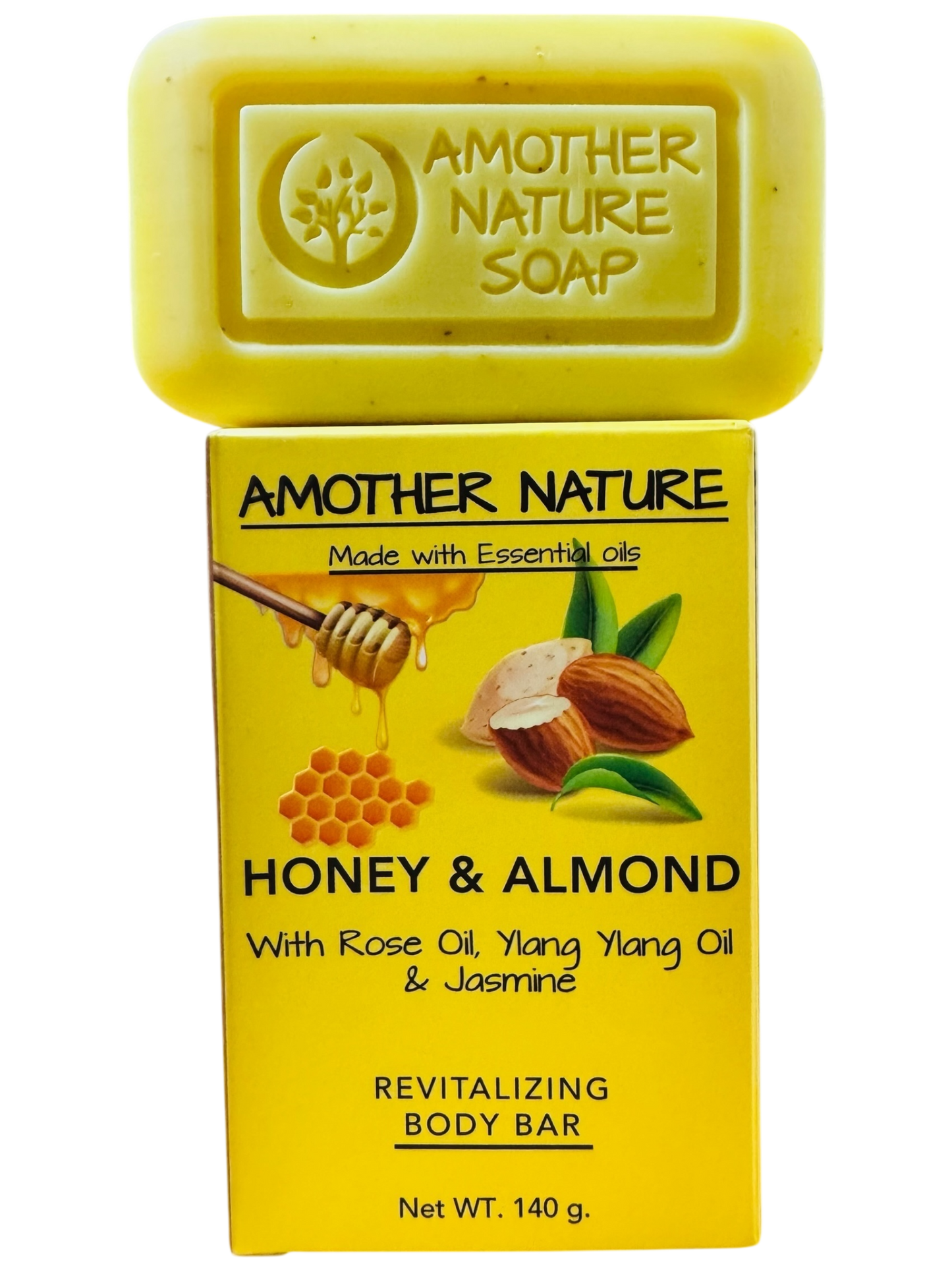 Honey & Almond Soap -Revitalizing Body Bar