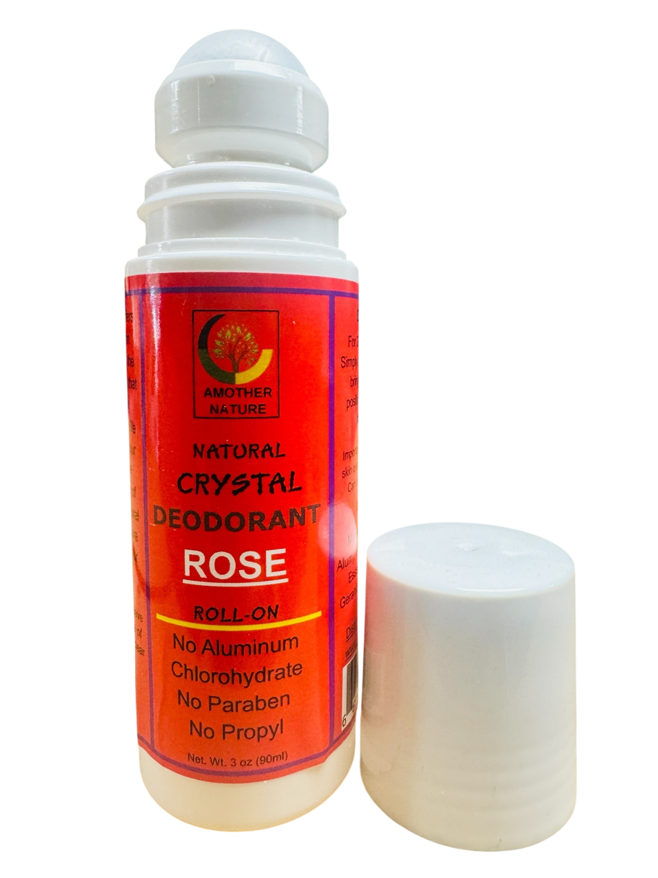 Rose Roll on -Natural Deodorant