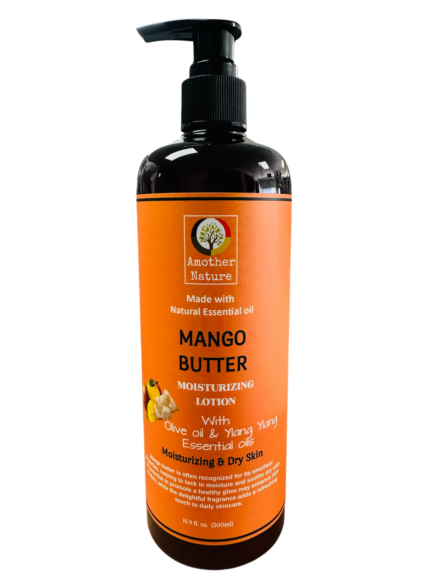 Mango Butter -Body Lotion Infuse with Olive Oil & Ylang Ylang Essential Oil