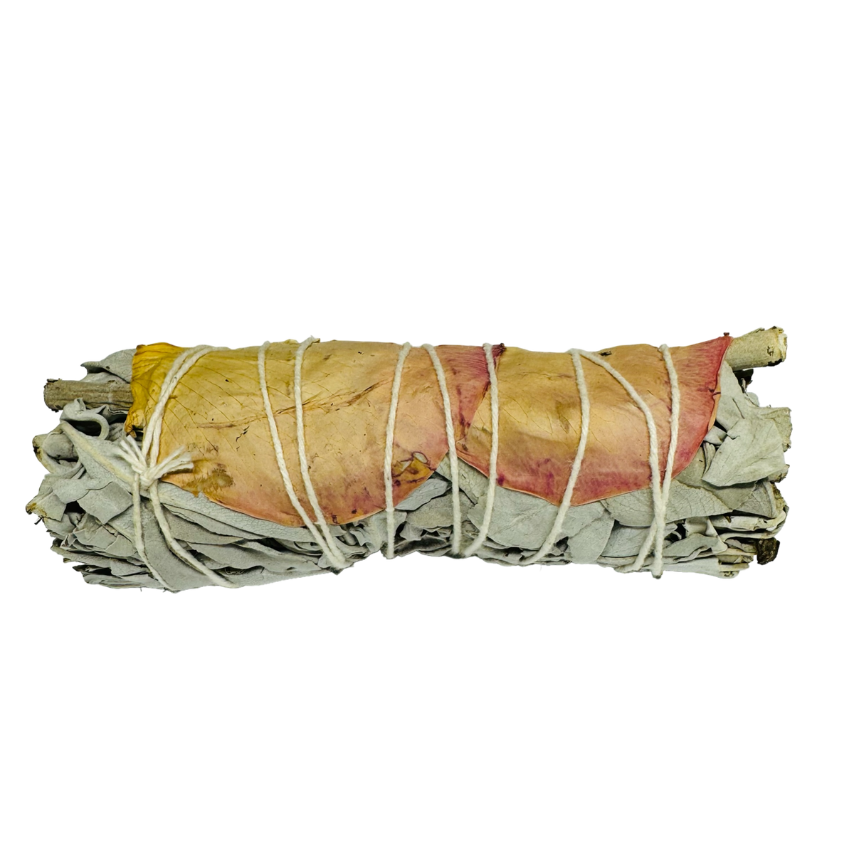 Pink Petal White Sage Smudge -(3 Pieces)