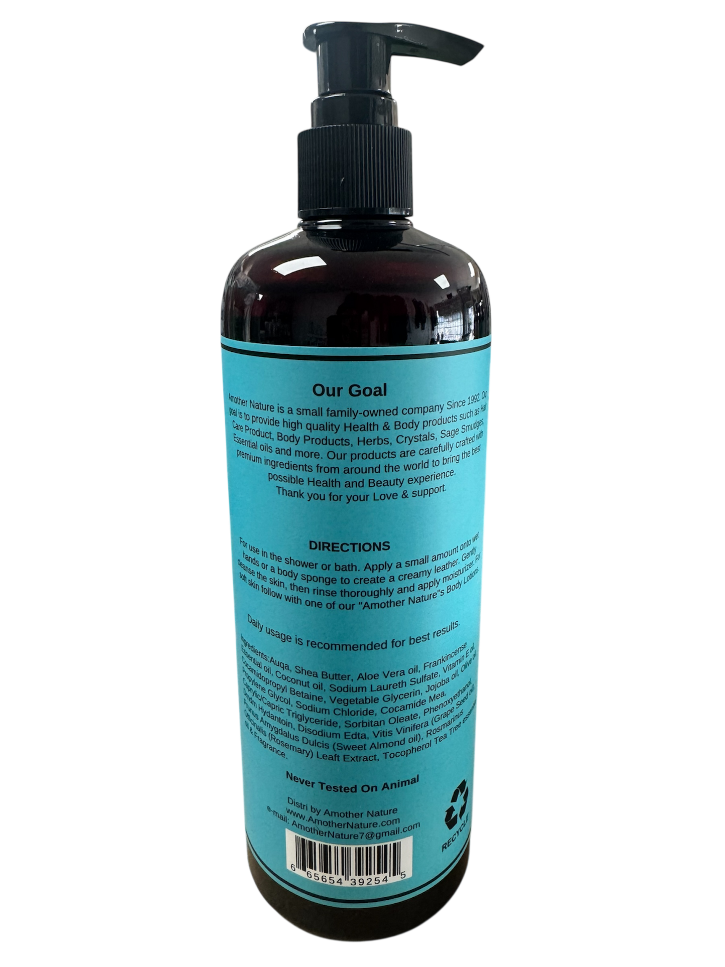 Shea Butter -Body Wash Infuse with Aloe Vera & Frankincense Essential oil