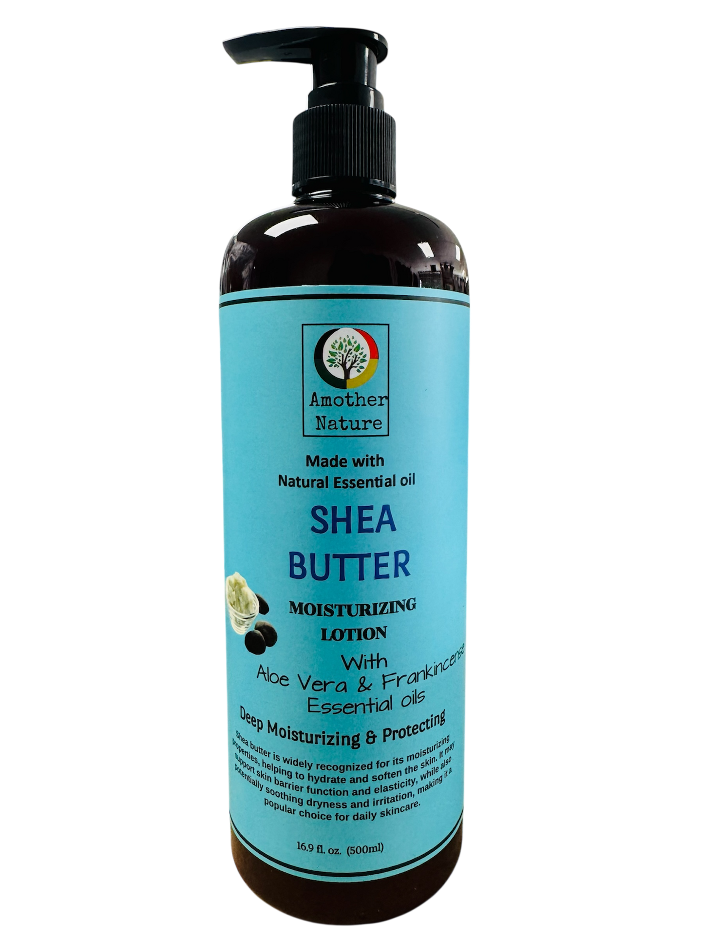 Shea Butter -Body Lotion Infuse with Aloe Vera & Frankincense Essential Oil