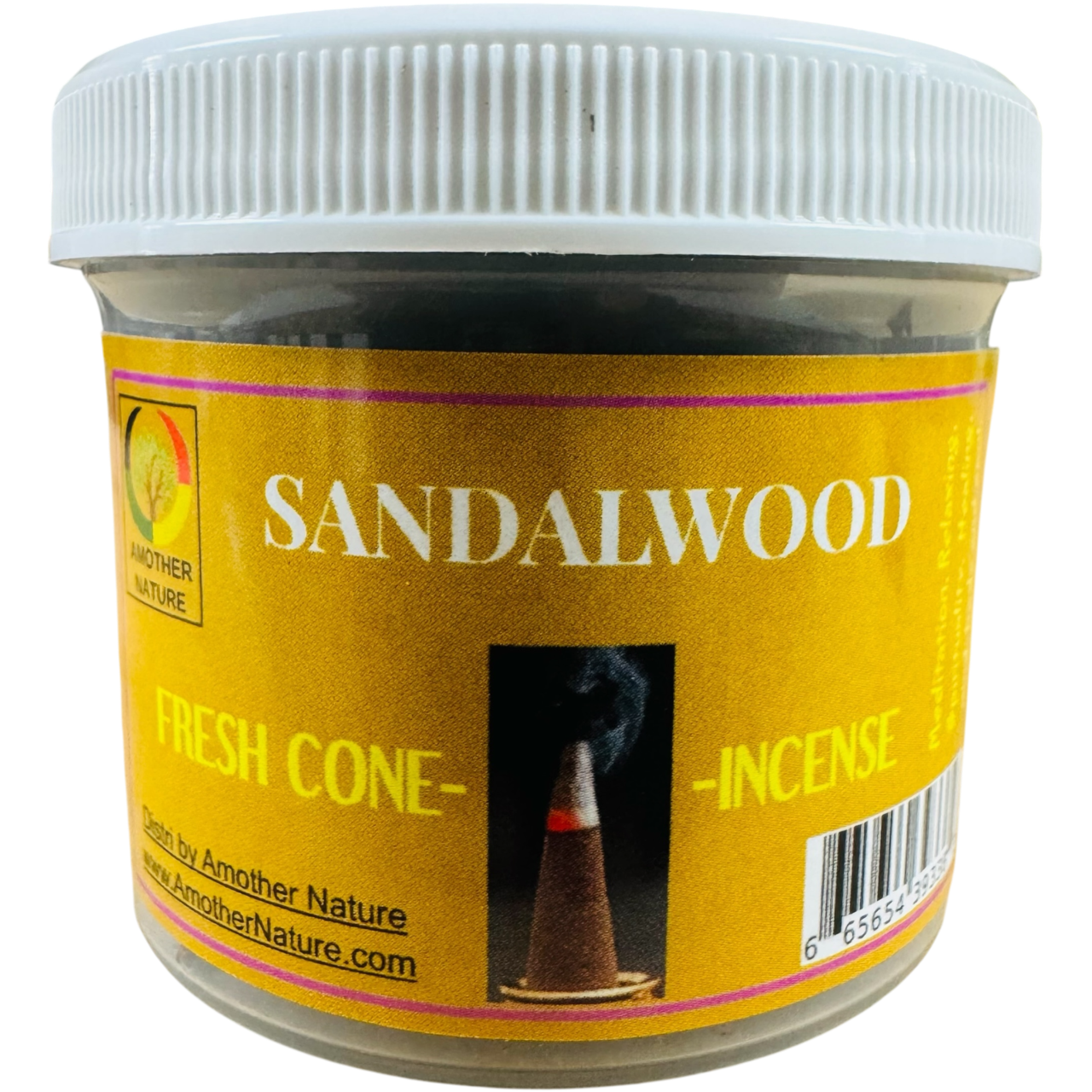 Sandalwood Cone Incense - Fresh Hand Made