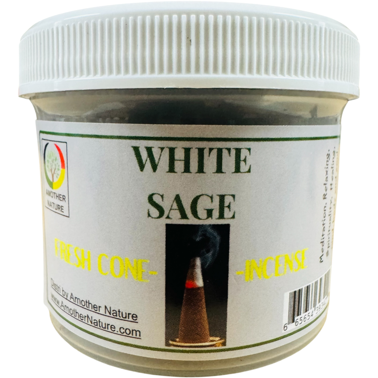 White Sage Cone Incense - Fresh Hand Made