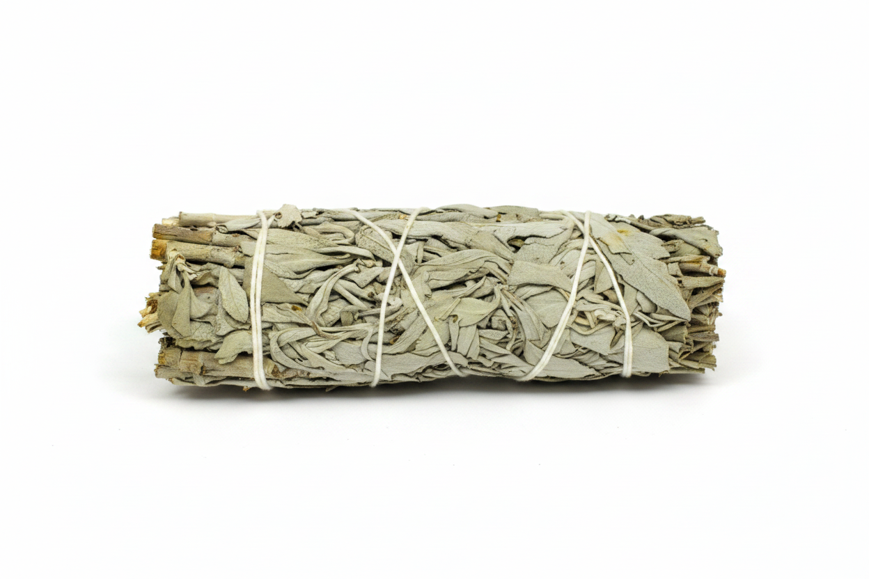 White Sage Smudge Medium -(3 Pieces)
