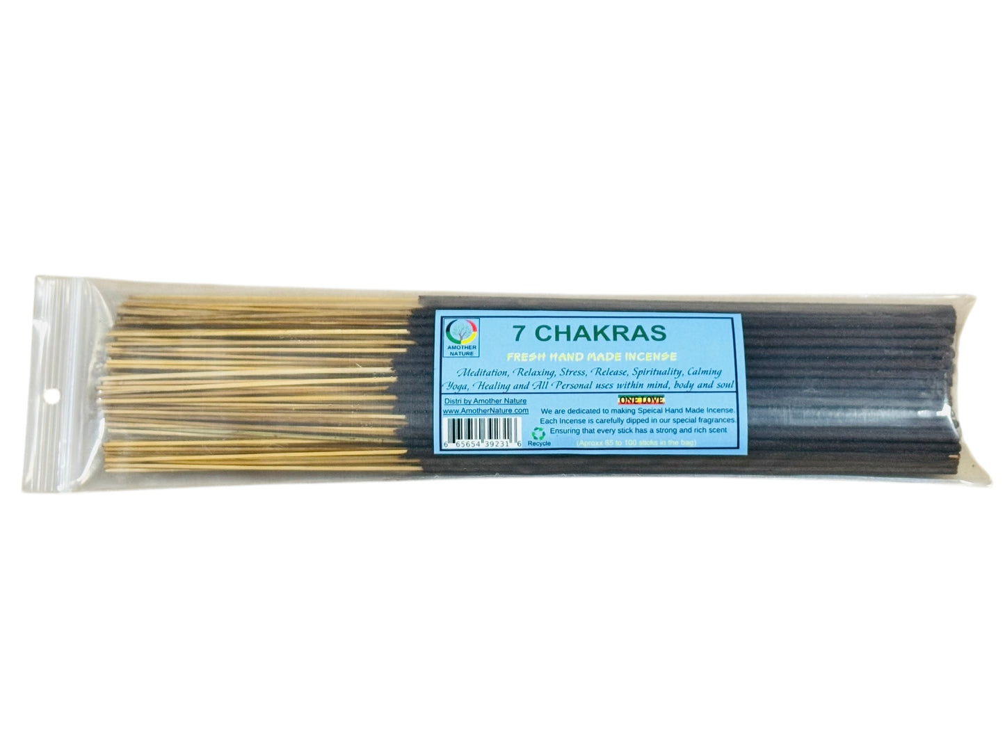 7 Chakras Incense - Fresh Hand Made