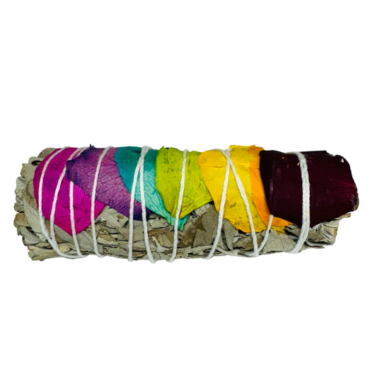 7 Chakras White Sage Smudge -(3 Pieces)