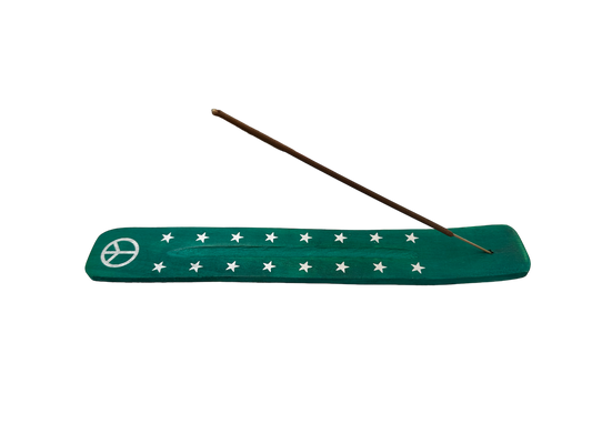 Incense Burner Ash Tray -2 Pieces (Green Color)