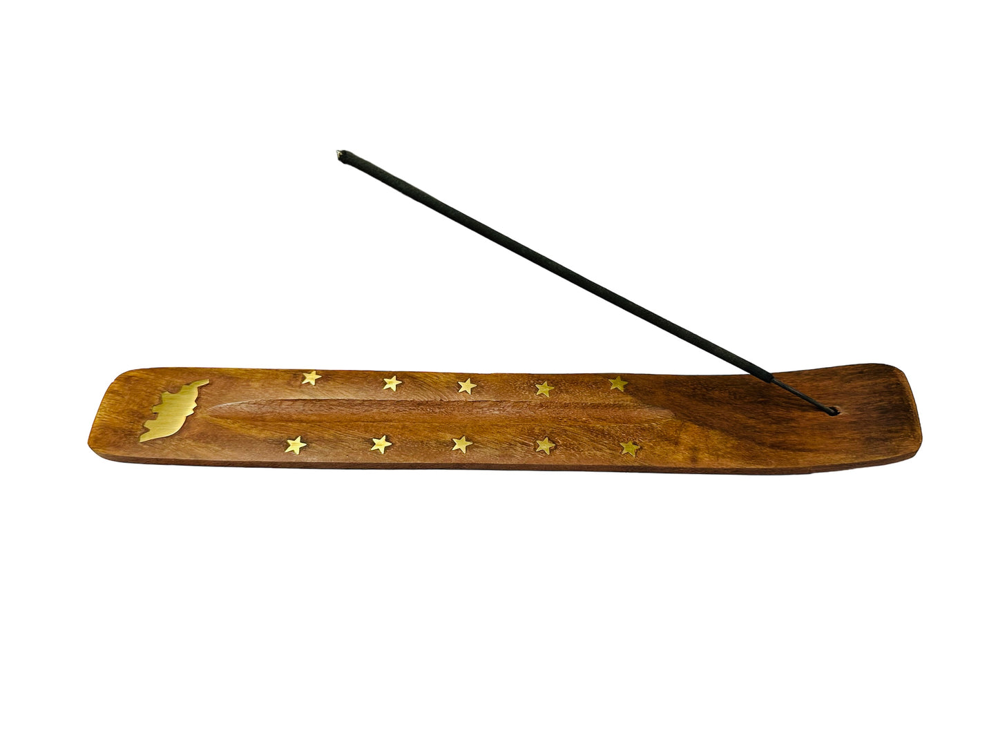 Incense Burner Ash Tray -2 Pieces (Brown Color)