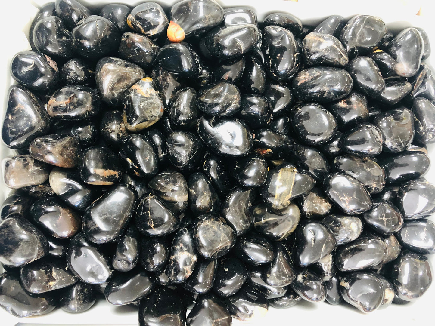 Black Onix -(3 Pieces Tumble Stone)