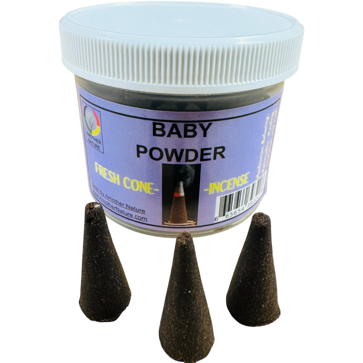 Baby Powder Cone Incense -Fresh Hand Made