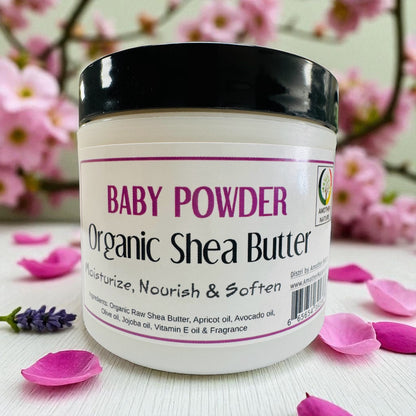 Baby Powder -Organic Shea Butter Whipped