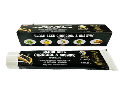 Black Seed Charcoal & Miswak Toothpaste