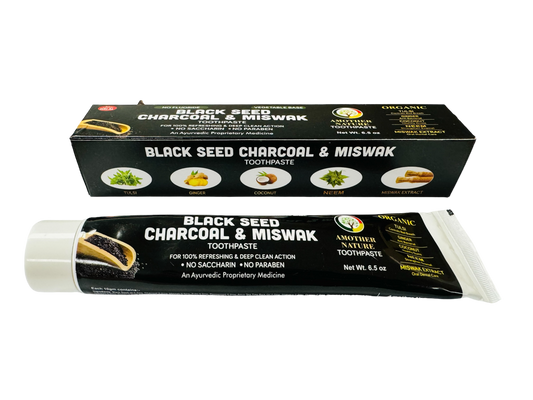Black Seed Charcoal & Miswak Toothpaste