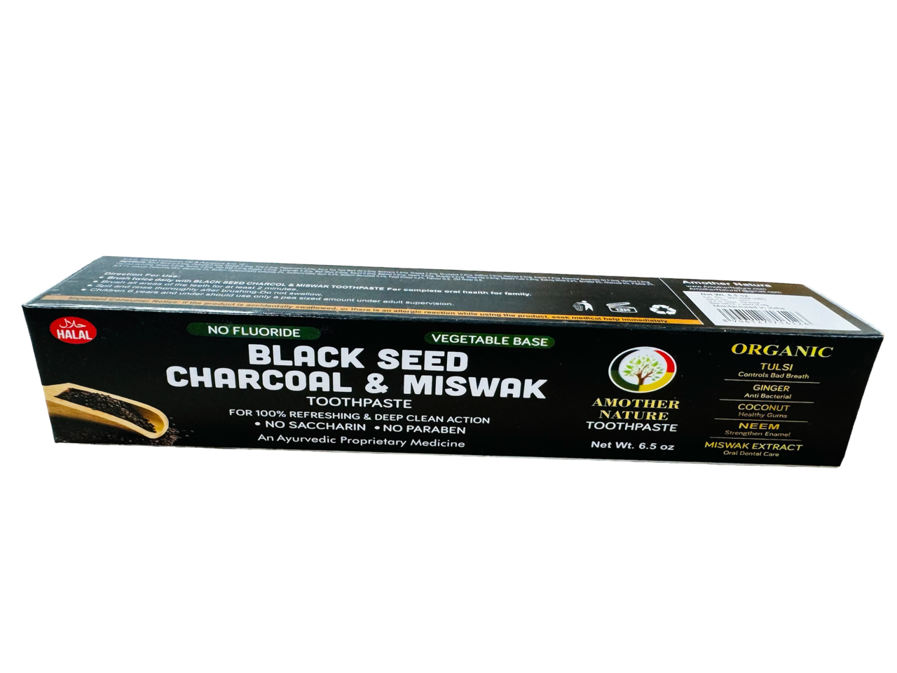 Black Seed Charcoal & Miswak Toothpaste