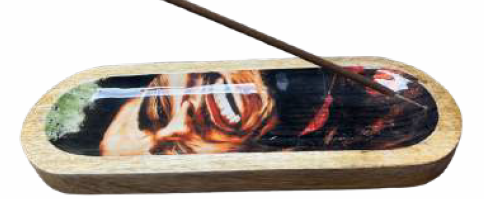 Bob Marley Boat Traditional Incense Burner