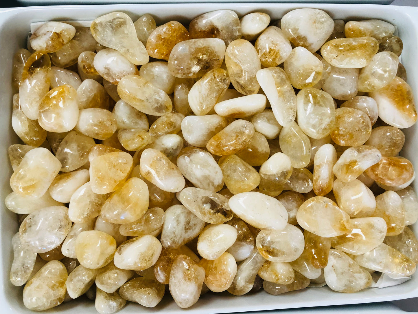 Citrine -(3 Pieces Tumble Stone)