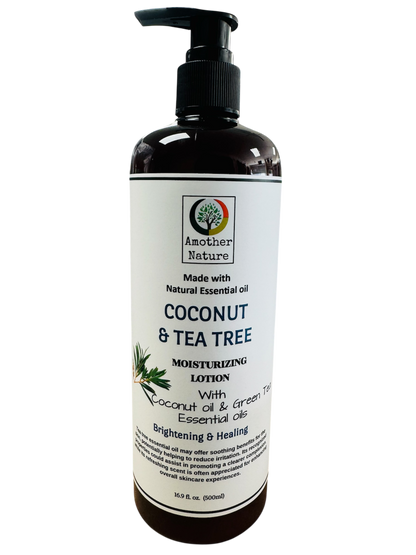 Coconut & Tea Tree -Body Lotion Infuse with Green Tea Essential oil