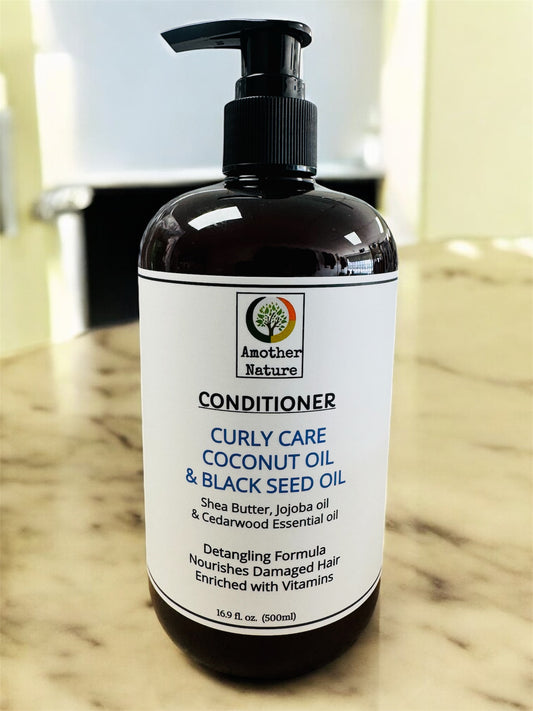 Curly Care Coconut Oil & Black Seed Oil -Hair Conditioner