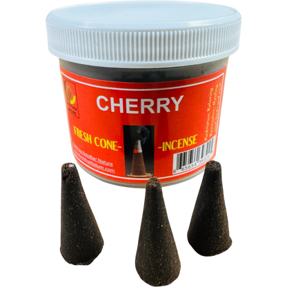 Cherry Cone Incense - Fresh Hand Made