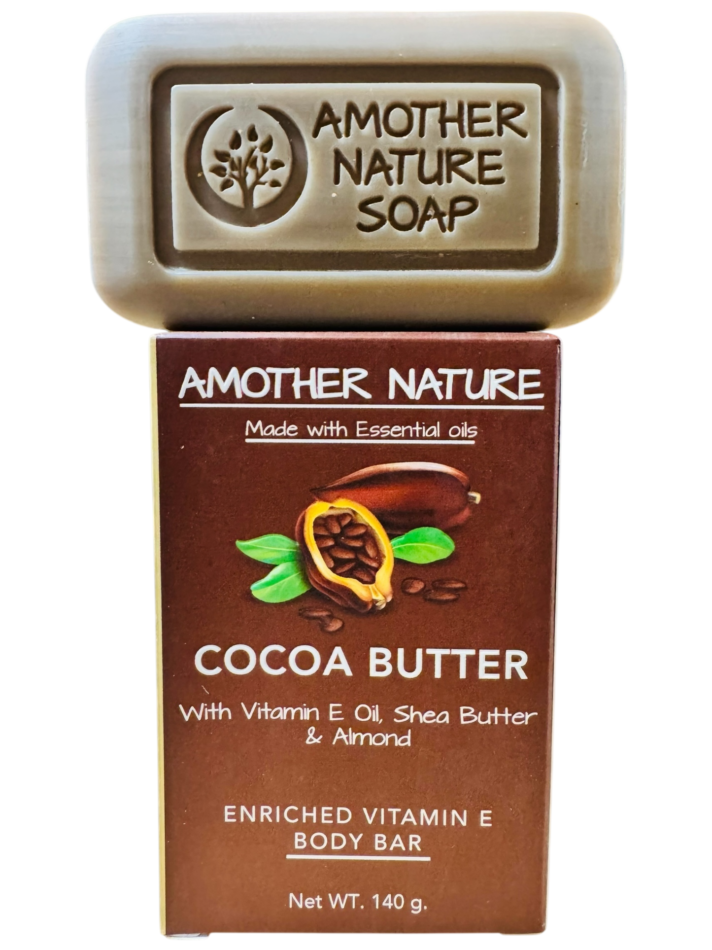Cocoa Butter Soap -Enriched Vitamin E Body Bar