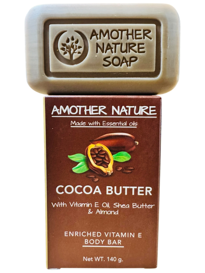 Cocoa Butter Soap -Enriched Vitamin E Body Bar