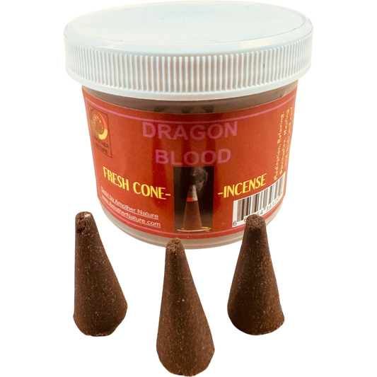 Dragon Blood Cone Incense - Fresh Hand Made