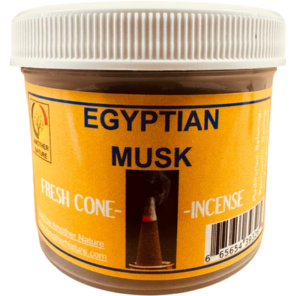 Egyptian Musk Cone Incense - Fresh Hand Made