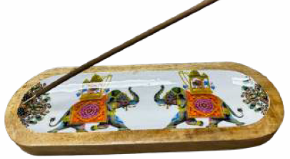Elephant Boat Traditional Incense Burner