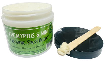 Eucalyptus & Mint -Organic Shea Butter Whipped
