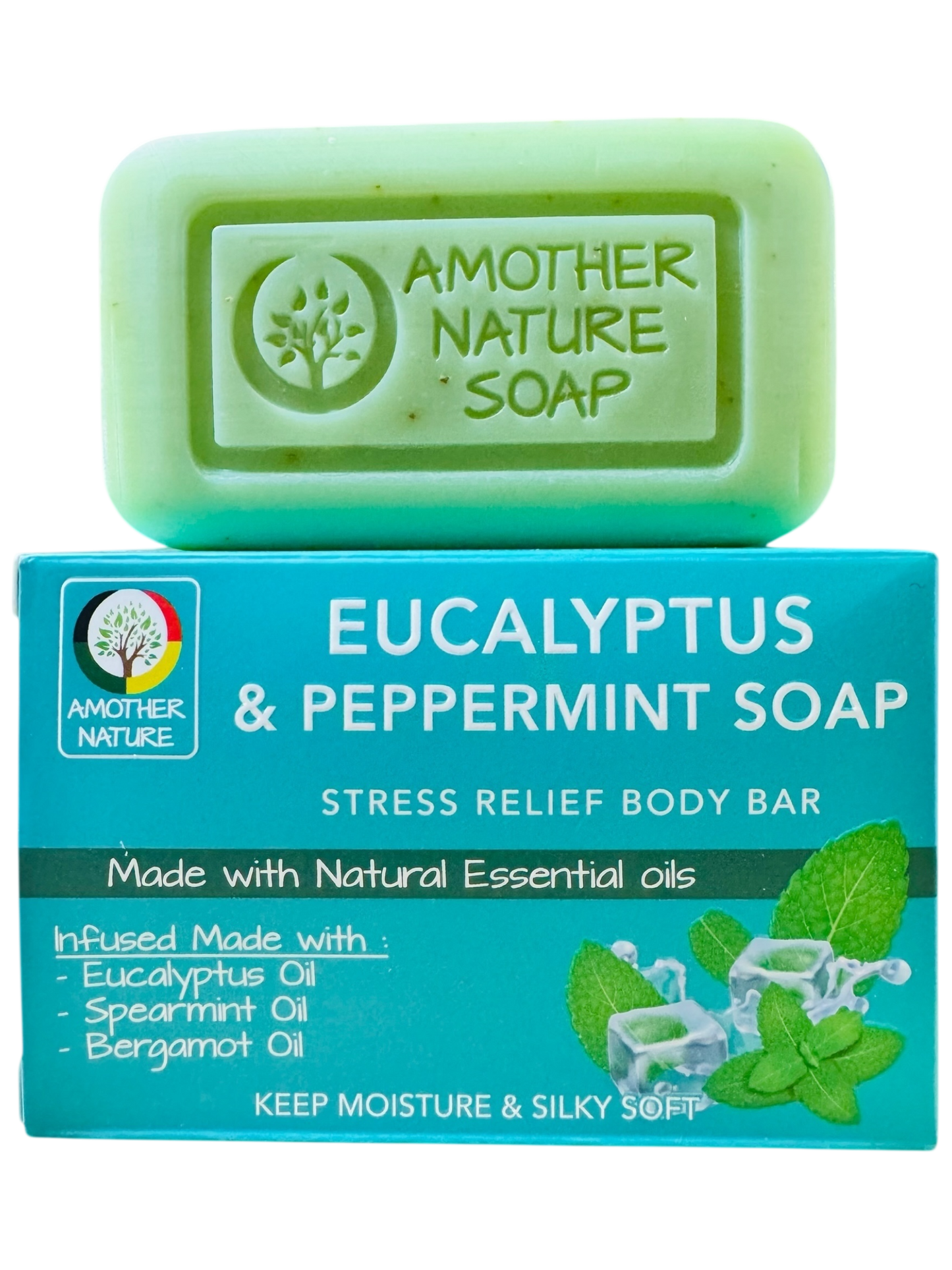 Eucalyptus & Peppermint Soap -Stress Relief Body Bar