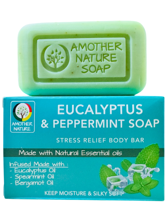 Eucalyptus & Peppermint Soap -Stress Relief Body Bar