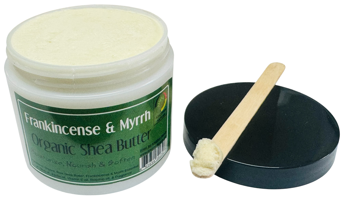 Frankincense & Myrrh -Organic shea Butter Whipped