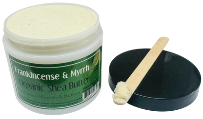 Frankincense & Myrrh -Organic shea Butter Whipped