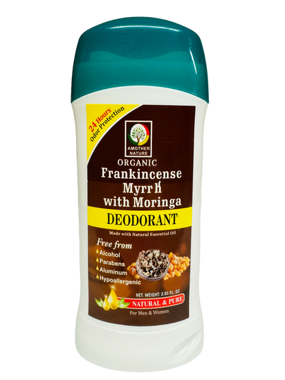 Frankincense Myrrh & Moringa Deodorant Organic