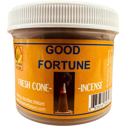 Good Fortune Cone Incense - Fresh Hand Mad
