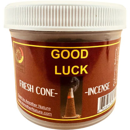 Good Luck Cone Incense - Fresh Hand Made