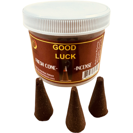Good Luck Cone Incense - Fresh Hand Made