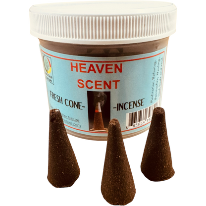 Heaven Scent Cone Incense - Fresh Hand Made