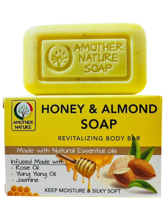 Honey & Almond Soap -Revitalizing Body Bar