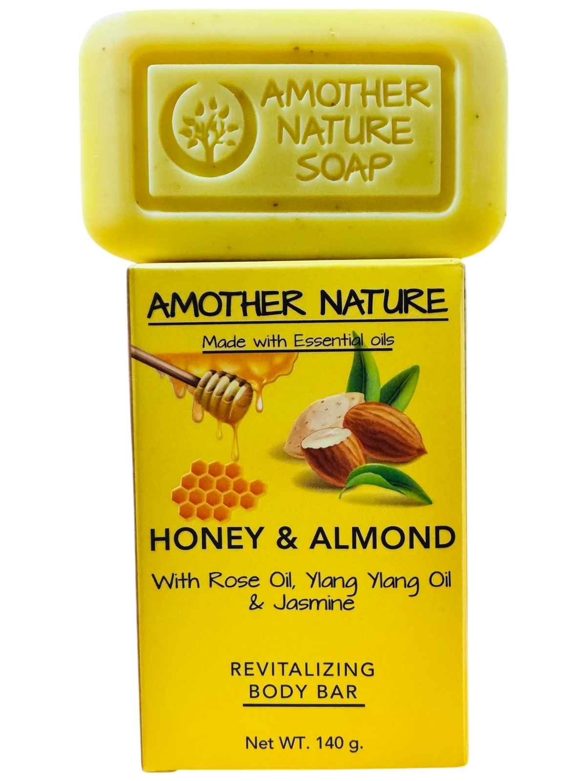 Honey & Almond Soap -Revitalizing Body Bar
