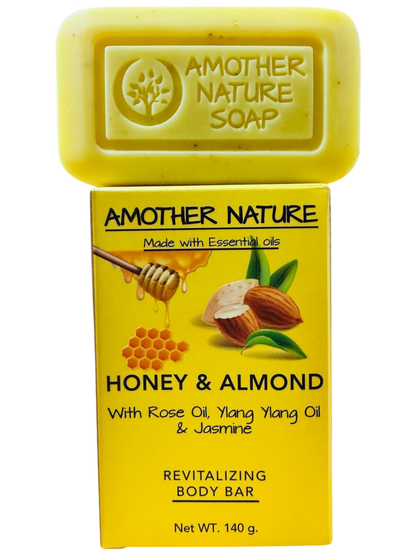 Honey & Almond Soap -Revitalizing Body Bar