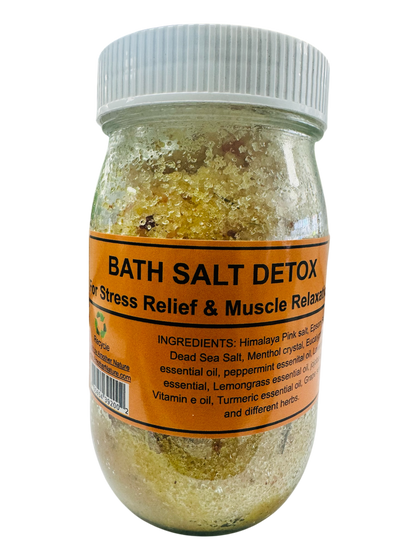 Bath Salt Detox- For Stress Relief & Muscle Relaxation