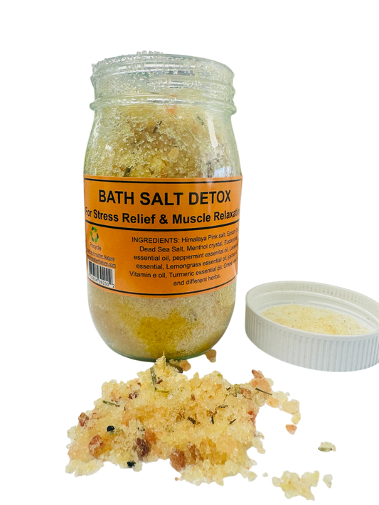 Bath Salt Detox- For Stress Relief & Muscle Relaxation