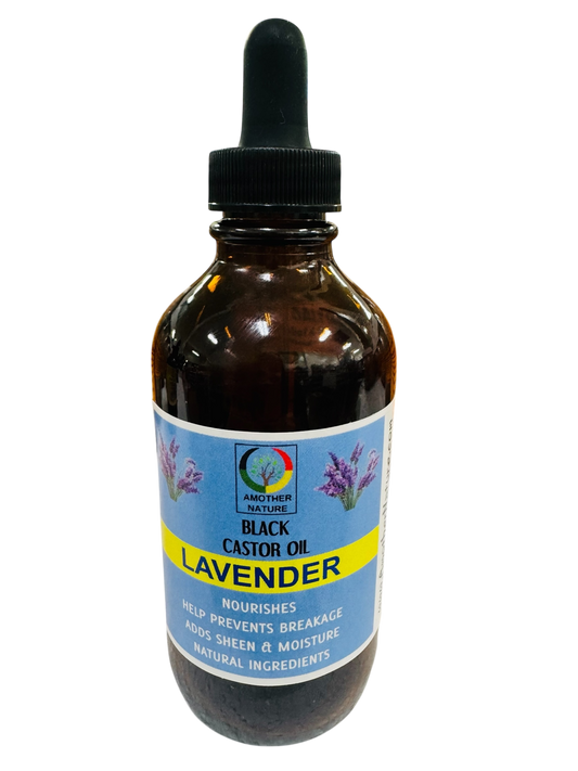 Lavender Black Castor oil